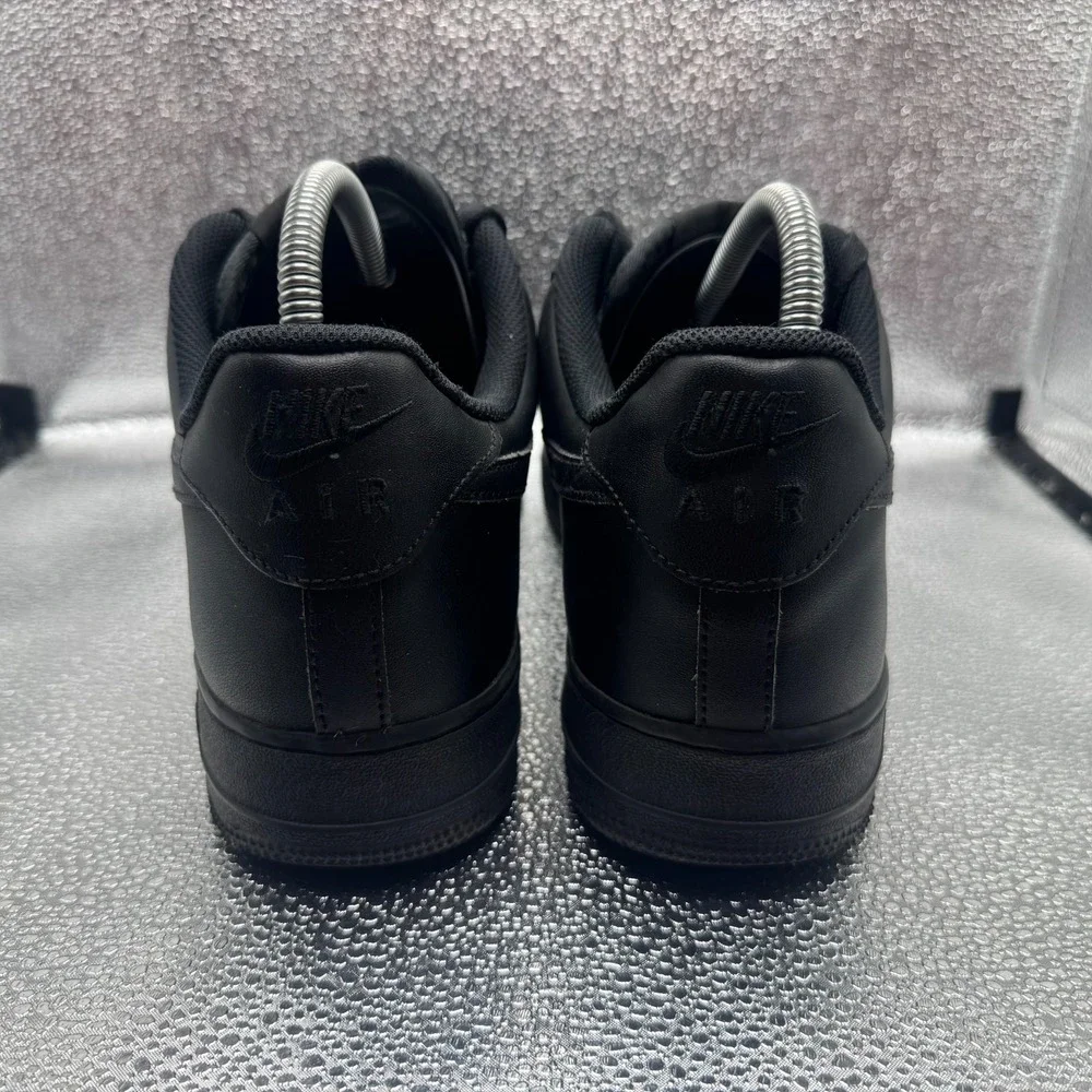 Size 14 Nike Air Force 1 '07 Triple Black Retro OG Mens Comfort Shoes CW2288-001